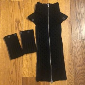 Veronica Beard Uptown Dickey with sleeve cuffs